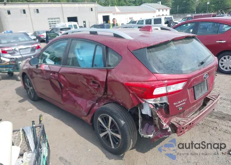 2019 Subaru Impreza 2.0I Premium z USA, uszkodzony, nr VIN 4S3GTAC60K3760085